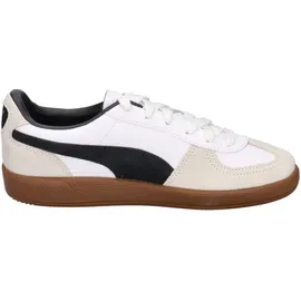 Puma Palermo Lth Jr Damen Weite M Weiß/Vapor Gray/Gum 37