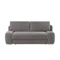 bobb Schlafsofa mit Boxspringpolsterung Viannie de Luxe ¦ grau ¦ Maße (cm): B: 210 H: 92 T: 108.0