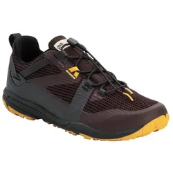 Jack Wolfskin Sneaker Spirit Low (Multifunktionsschuhe, leicht und flexible Sohle) burgundrot Herren