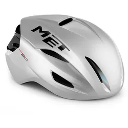 MET Fahrradhelm Manta MIPS weiß holographic glänzend
