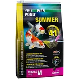 JBL Sommerfutter für Koi, Schwimmende Futterperlen, Saisonfutter, ProPond Summer, M, 1,0 kg