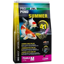 JBL Sommerfutter für Koi, Schwimmende Futterperlen, Saisonfutter, ProPond Summer, M, 1,0 kg