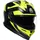AGV K7 Glimpse Helmet, schwarz-gelb, Größe S