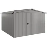 EcoStar Gerätehaus 3,33 x 3,25 m Graualuminium