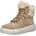Stiefelette Veloursleder/Textil Weiß/Beige 41