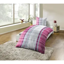 Bettwäsche »Polycotton Flanell Bettwäsche«, Besonders weich, 38371834-0 bunt 1 St.