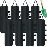FELIXLEO Pavillon-Ersatzdach 8er-Pack Baldachin-Gewichte Sandsäcke Pavillon Pop-Up-Zelt Schwarz