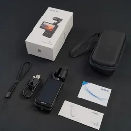 ORDRO Pocket M5 (8 Mpx, 30p), Videokamera, Schwarz