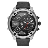 Diesel Herren Chronograph Quarz Uhr mit Leder Armband DZ7415