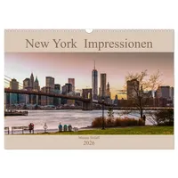 Calvendo New York Impressionen 2026 (Wandkalender 2026 DIN A3