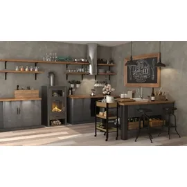 VICTORIA Deluxe F mit Backfach schwarz 11 kW