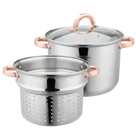 Klausberg Topf-Set 3-tlg. Pastatopf + Kochtopf