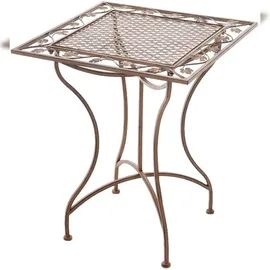 CLP Asina Beistelltisch 60 x 60 x 72 cm antik-braun