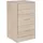 FineBuy Nachtschrank SuVa7070_1 37,5 x 35 x 68 cm Grau