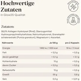 Glow25 Kollagen Kapseln 180 St.