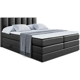 altdecor BOXI1 KING 200 x 200 cm H3/H4 Schwarz