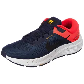 Nike Air Zoom Structure 24 Herren Obsidian Bright Crimson 43