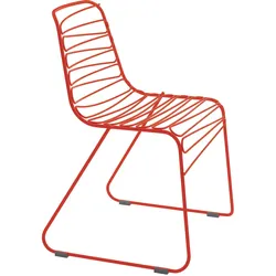 MAGIS - Flux Outdoor-Stuhl, rot