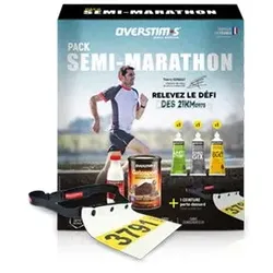 OVERSTIMS Pack Halbmarathon Diététique $scat.CAT_NOM - Noir - TU