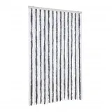 vidaXL Insektenschutz-Vorhang 118 x 220 cm Grau