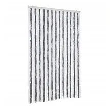 vidaXL Insektenschutz-Vorhang 118 x 220 cm Grau