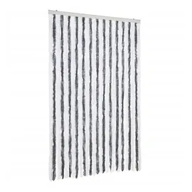 vidaXL Insektenschutz-Vorhang 118 x 220 cm Grau
