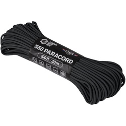 Atwood Rope MFG 550 Paracord Seil schwarz