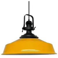 Bamyum Asletl Pendelleuchte Gelb Vintage,