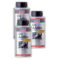 3x 125ml LIQUI MOLY 1011 Additiv Motoröl-Zusatz MoS2 Verschleißschutz Öl Additiv