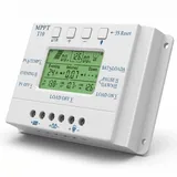 Solarladeregler 10A MPPT T10A 12V 24V für max. 48V Eingang mit Last Dual Timer Control Solarregler