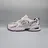 White/Natural Indigo/Silver Metallic 39