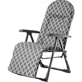 Kadax Gartensessel 59 x 59 x 108 cm grau