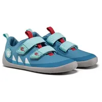 Affenzahn  Barfußschuh Lucky Hai Hellblau / Rot 35