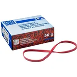 Alco Gummiband 752 4x150mm rot, 50g/Pack.