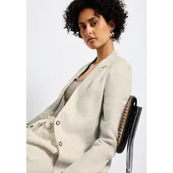 STREET ONE Jackenblazer, mit Revers Kragen STREET ONE moonstone sand 40