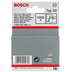AKTION: 1.000 BOSCH Tackerklammern Typ 53 8 mm mit Prämie nach Registrierung