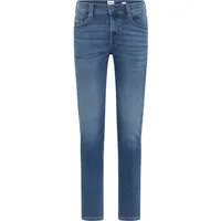 Mustang Oregon Slim K Jeans in mittelblauer Waschung-W29 / L32