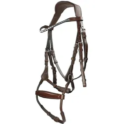 Trense Aquila Deluxe Horsegear Braun WARMBLUT