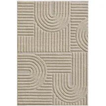 KADIMA DESIGN Teppich Beige, 140x200 cm, – Böden, Teppiche, Hochflorteppiche & Shaggys