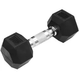 TRENDY SPORT Hex Dumbbell Hantel sechseckig schwarz 1 kg