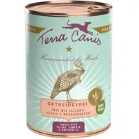 Terra Canis Pute mit Sellerie, Kürbis und Brunnenkresse 12 x 400 g