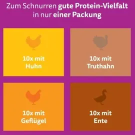 Whiskas Pure Delight Geflügel Ragout in Gelee 40 x 85 g