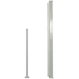 vidaXL Ausziehbare Seitenmarkise 170 x 300 cm creme