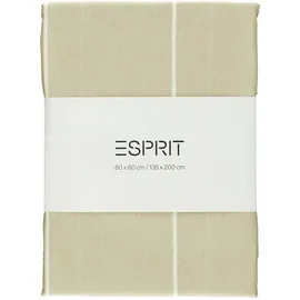 Esprit Renforce, Beige Textil, 135x200 cm, Oeko-Tex® Standard 100, Schlaftextilien, Bettwäsche Bettwäsche