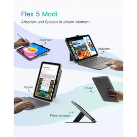 Inateck KB403-10 für iPad Grau