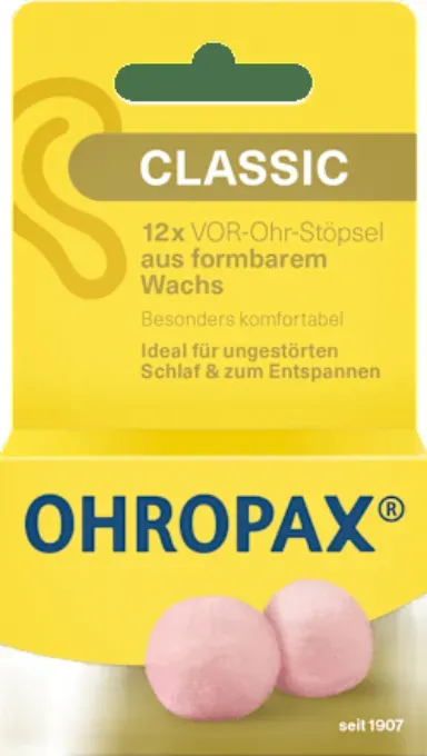 OHROPAX Classic Wachsohrstöpsel 12 Paar