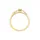Elli DIAMONDS Elli DIAMONDS Ring Verlobung Diamant (0.085 ct.) Blume 585 Gelbgold Ringe Damen