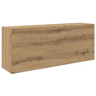 vidaXL Bad-Wandschrank Artisan-Eiche 100x25x40 cm Holzwerkstoff