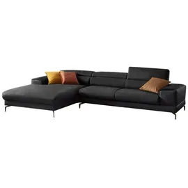 W.Schillig Eckcouch Mikrofaser 3-Sitzer Grau