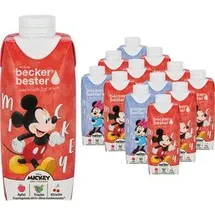 Beckers Bester Mickey & Minnie Apfel-Traube-Kirsche Fruchtsaftgetränk 12x 0,33 l
